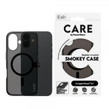 CARE by PanzerGlass iPhone 16 Deksel Smokey MagSafe Svart