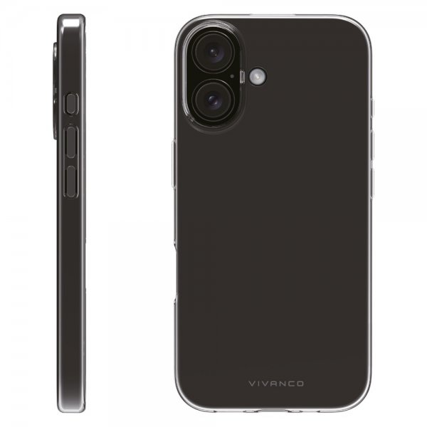 Vivanco iPhone 16 Deksel Super Slim Transparent