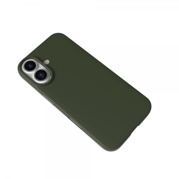 Nudient iPhone 16 Deksel Thin Case MagSafe Pine Green