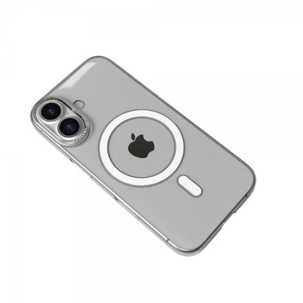 Nudient iPhone 16 Deksel Thin Case MagSafe Transparent