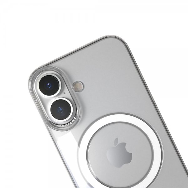 Nudient iPhone 16 Deksel Thin Case MagSafe Transparent