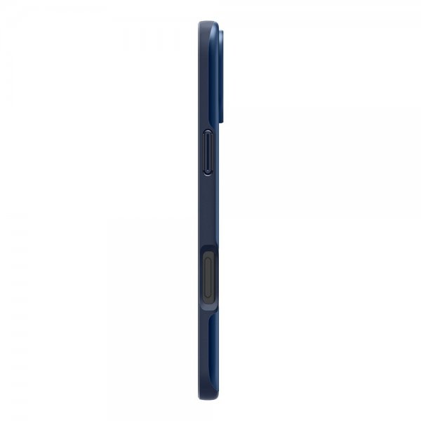 Spigen iPhone 16 Deksel Thin Fit MagFit Navy Blue
