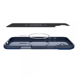 Spigen iPhone 16 Deksel Thin Fit MagFit Navy Blue