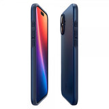 Spigen iPhone 16 Deksel Thin Fit MagFit Navy Blue
