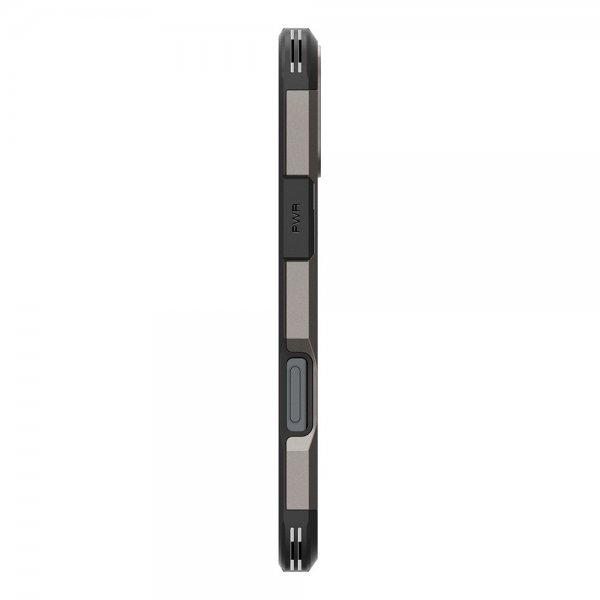 Spigen iPhone 16 Deksel Tough Armor MagFit Gunmetal