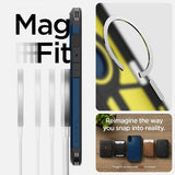 Spigen iPhone 16 Deksel Tough Armor MagFit Navy Blue
