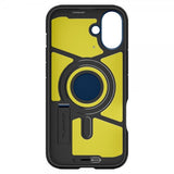 Spigen iPhone 16 Deksel Tough Armor MagFit Navy Blue