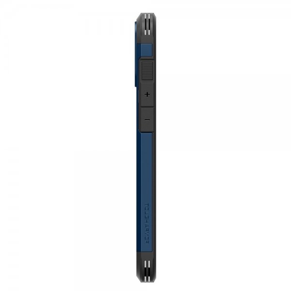 Spigen iPhone 16 Deksel Tough Armor MagFit Navy Blue