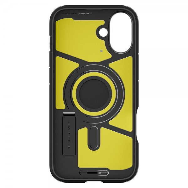 Spigen iPhone 16 Deksel Tough Armor MagFit Svart