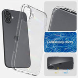 Spigen iPhone 16 Deksel Ultra Hybrid Frost Clear