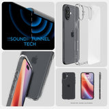 Spigen iPhone 16 Deksel Ultra Hybrid Frost Clear