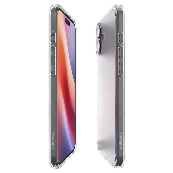 Spigen iPhone 16 Deksel Ultra Hybrid Frost Clear