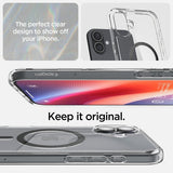 Spigen iPhone 16 Deksel Ultra Hybrid MagFit Carbon Fiber