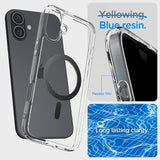 Spigen iPhone 16 Deksel Ultra Hybrid MagFit Carbon Fiber