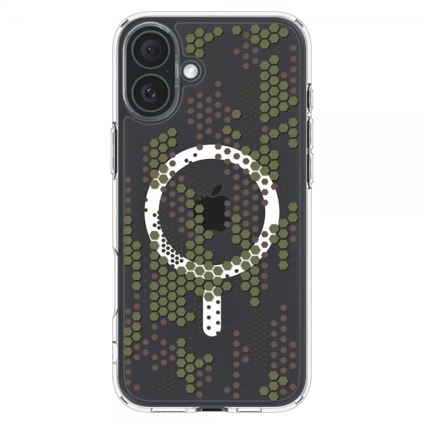 Spigen iPhone 16 Deksel Ultra Hybrid MagFit Digital Camo