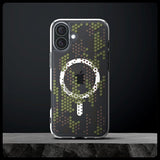 Spigen iPhone 16 Deksel Ultra Hybrid MagFit Digital Camo