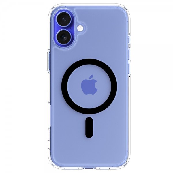 Spigen iPhone 16 Deksel Ultra Hybrid MagFit Svart