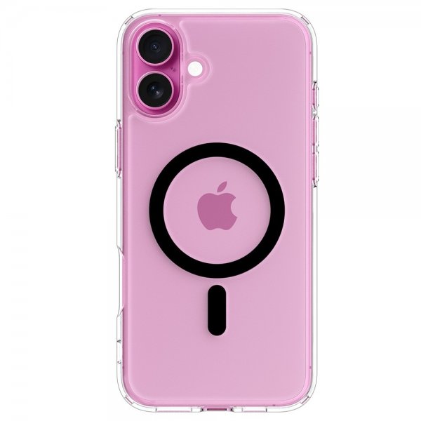 Spigen iPhone 16 Deksel Ultra Hybrid MagFit Svart