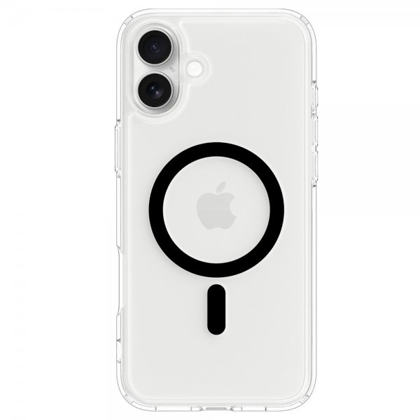 Spigen iPhone 16 Deksel Ultra Hybrid MagFit Svart