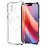 Spigen iPhone 16 Deksel Ultra Hybrid MagFit Hvit