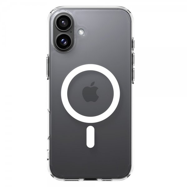 Spigen iPhone 16 Deksel Ultra Hybrid MagFit Hvit