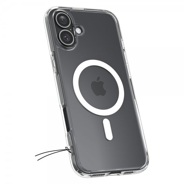 Spigen iPhone 16 Deksel Ultra Hybrid MagFit Hvit