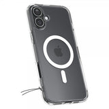 Spigen iPhone 16 Deksel Ultra Hybrid MagFit Hvit