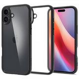 Spigen iPhone 16 Deksel Ultra Hybrid Matte Svart