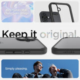 Spigen iPhone 16 Deksel Ultra Hybrid Matte Svart