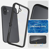 Spigen iPhone 16 Deksel Ultra Hybrid Matte Svart