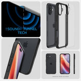 Spigen iPhone 16 Deksel Ultra Hybrid Matte Svart