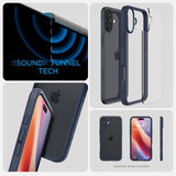 Spigen iPhone 16 Deksel Ultra Hybrid Navy Blue