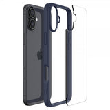 Spigen iPhone 16 Deksel Ultra Hybrid Navy Blue