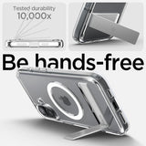 Spigen iPhone 16 Deksel Ultra Hybrid S MagFit Crystal Clear