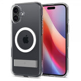 Spigen iPhone 16 Deksel Ultra Hybrid S MagFit Crystal Clear