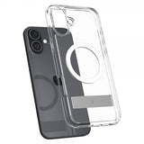 Spigen iPhone 16 Deksel Ultra Hybrid S MagFit Crystal Clear