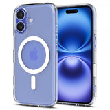 Spigen iPhone 16 Deksel Ultra Hybrid T MagFit Clear White