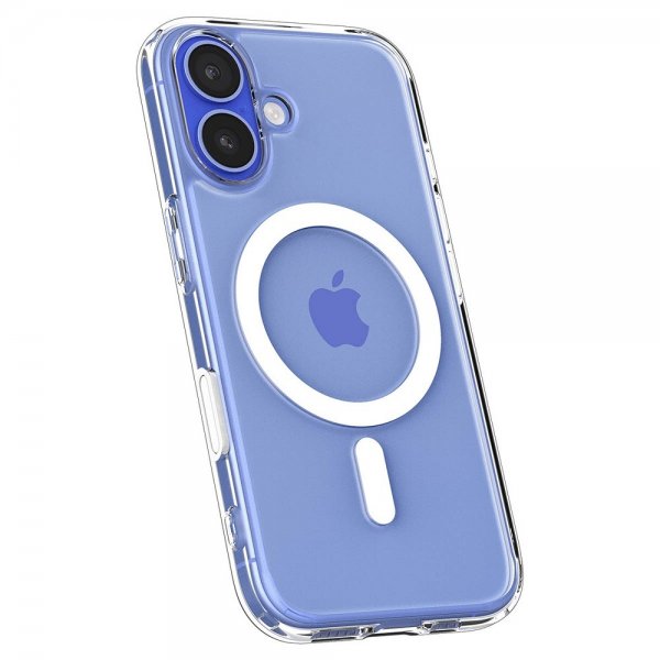 Spigen iPhone 16 Deksel Ultra Hybrid T MagFit Clear White