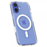 Spigen iPhone 16 Deksel Ultra Hybrid T MagFit Clear White