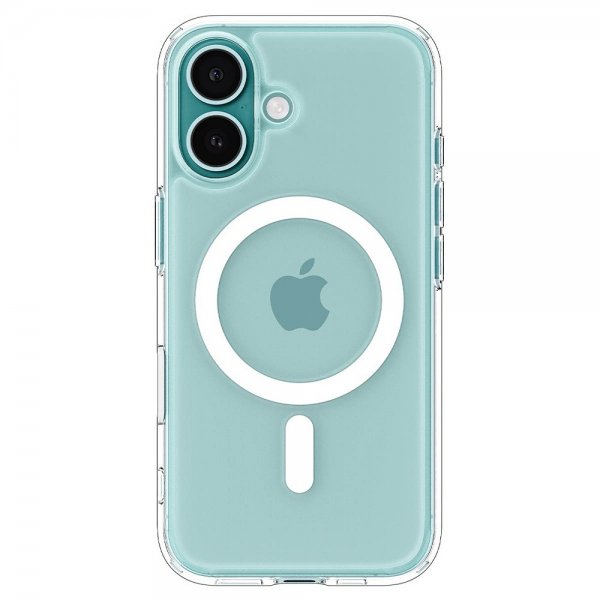 Spigen iPhone 16 Deksel Ultra Hybrid T MagFit Clear White