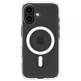 Spigen iPhone 16 Deksel Ultra Hybrid T MagFit Clear White