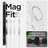 Spigen iPhone 16 Deksel Ultra Hybrid T MagFit Frost Black