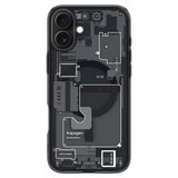 Spigen iPhone 16 Deksel Ultra Hybrid Zero One MagFit Svart