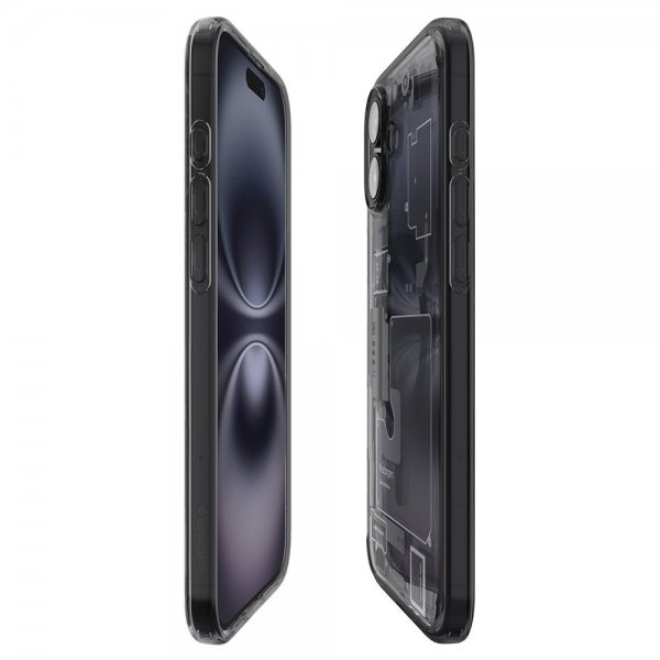 Spigen iPhone 16 Deksel Ultra Hybrid Zero One MagFit Svart
