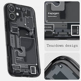 Spigen iPhone 16 Deksel Ultra Hybrid Zero One MagFit Svart