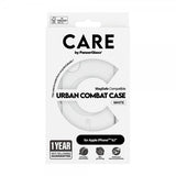 CARE by PanzerGlass iPhone 16 Deksel Urban Combat MagSafe Hvit