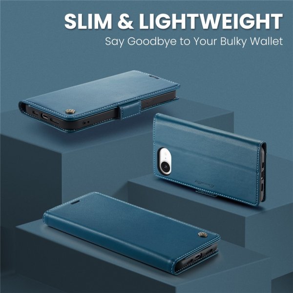 CaseMe iPhone 16e/17e Etui 023 Series Blå