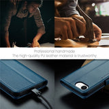 CaseMe iPhone 16e/17e Etui 023 Series Blå