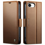 CaseMe iPhone 16e/17e Etui 023 Series Brun