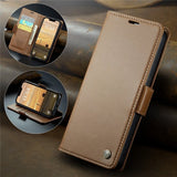 CaseMe iPhone 16e/17e Etui 023 Series Brun